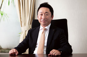 MURAKAMI LUMBER Co., Ltd. President & CEO Kenji Sahara