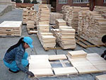 村上木材株式会社　中国での木材最終加工商品